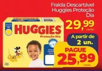 Lopes Supermercados Fralda Descartável Huggies Proteção Dia oferta