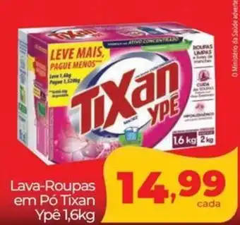 Lopes Supermercados Lava-Roupas em Pó Tixan Ype oferta