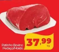 Lopes Supermercados Patinho Bovino Pedaço/Moido oferta