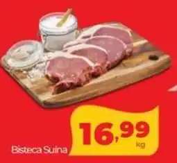 Lopes Supermercados Bisteca Suína oferta