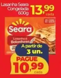 Lopes Supermercados Lasanha Seara Congelada oferta