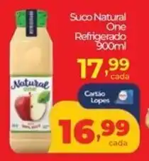 Lopes Supermercados Suco Natural One Refrigerado oferta