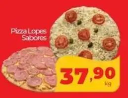 Lopes Supermercados Pizza Lopes Sabores oferta