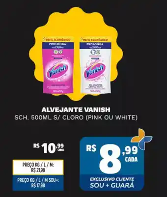 Supermercado Guará Alvejante vanish oferta