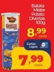 Lopes Supermercados Batata Mister Potato Diversas oferta