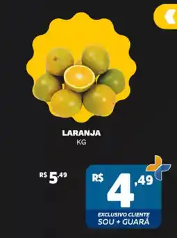 Supermercado Guará Laranja oferta