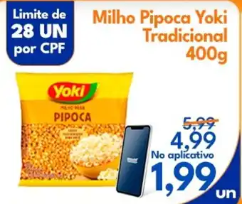 Supermercados Baklizi Milho Pipoca Yoki Tradicional oferta