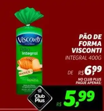 Supermercado Lavapés Pão de forma visconti integral oferta