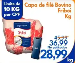 Supermercados Baklizi Capa de File Bovino Friboi oferta