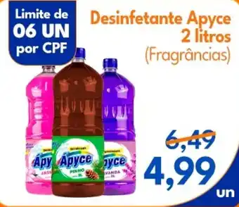 Supermercados Baklizi Desinfetante Apyce oferta