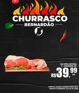 Supermercado Bernardão Alcatra bovina c/maminha oferta