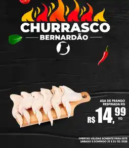 Supermercado Bernardão Asa de frango resfriada oferta