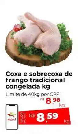 Peruzzo Coxa e sobrecoxa de frango tradicional congelada oferta