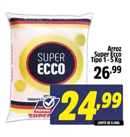 Supermercado Paraná Arroz Super Ecco Tipo 1 oferta