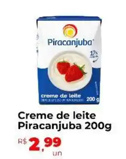 Peruzzo Creme de leite Piracanjuba oferta