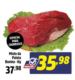 Supermercado Paraná Miolo da Paleta Bovina oferta