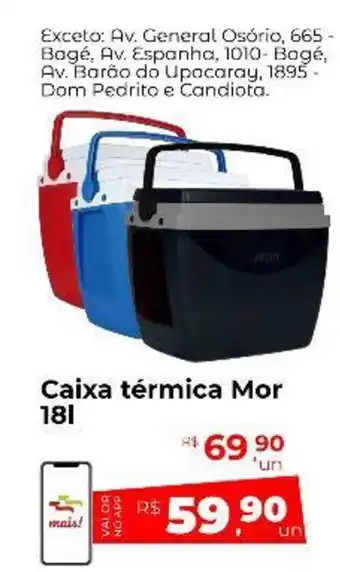 Peruzzo Caixa térmica Mor oferta