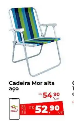 Peruzzo Cadeira Mor alta aço oferta