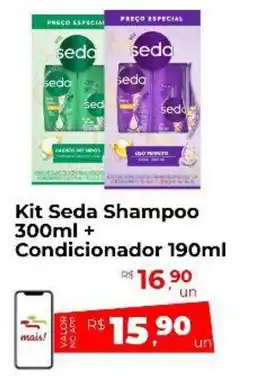 Peruzzo Kit Seda Shampoo  + Condicionador oferta