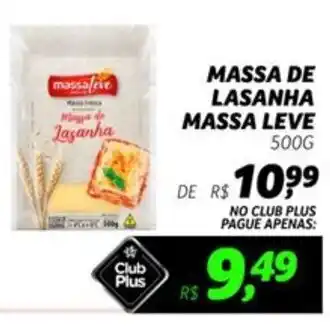 Supermercado Lavapés Massa de lasanha massa leve oferta