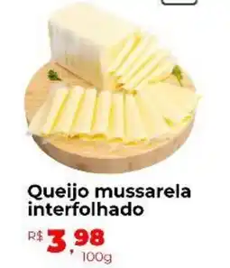 Peruzzo Queijo mussarela interfolhado oferta