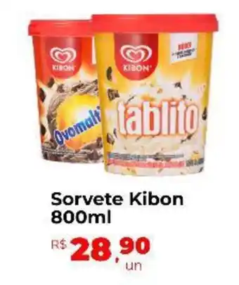 Peruzzo Sorvete Kibon oferta