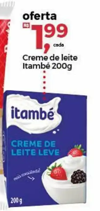 Frangolândia Creme de leite Itambe 200g oferta