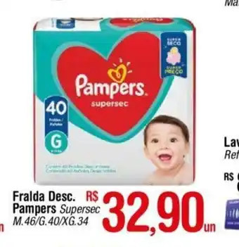 Fort Atacadista Fralda Desc. Pampers oferta