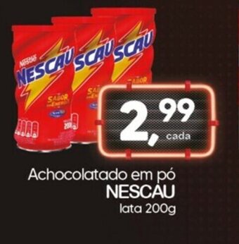 Cometa Supermercados Achocolatado em po Nescau 200g oferta