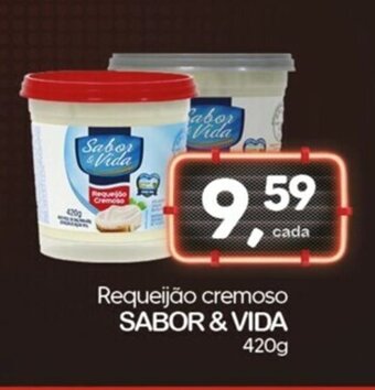 Cometa Supermercados Requeijao Cremoso Sabor & Vida 420g oferta