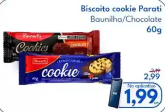 Supermercados Baklizi Biscoito cookie Parati oferta