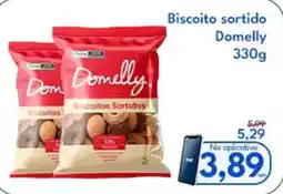 Supermercados Baklizi Biscoitos Sortidos Domelly oferta