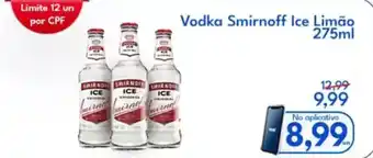 Supermercados Baklizi Vodka Smirnoff Ice Limão oferta