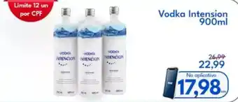 Supermercados Baklizi Vodka Intension oferta