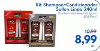 Supermercados Baklizi Kit Shampoo+Condicionador Sallon Linda oferta