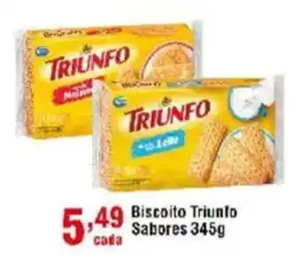 Veran Supermercados Biscoito Triunfo Sabores oferta