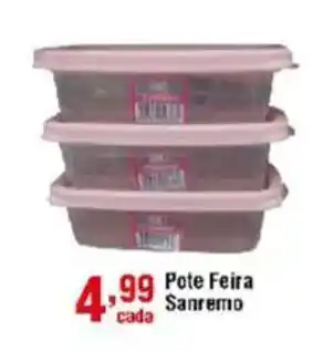 Veran Supermercados Pote Feira Sanremo oferta