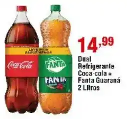 Veran Supermercados Dual Refrigerante Coca-cola + Fanta Guaraná oferta