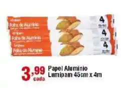 Veran Supermercados Papel Aluminio Lumipam oferta