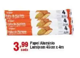 Veran Supermercados Papel Aluminio Lumipam oferta