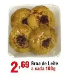 Veran Supermercados Broa de Leite a cada oferta