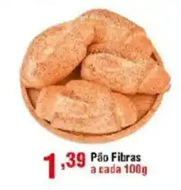 Veran Supermercados Pão Fibras a cada oferta