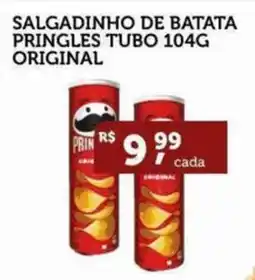 CenterBox Salgadinho de batata pringles tubo original oferta