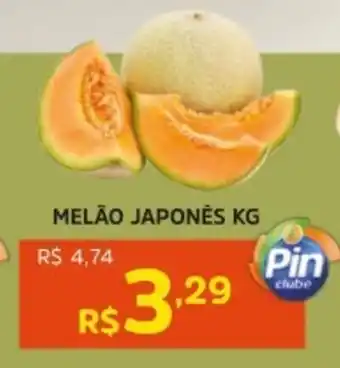 Pinheiro Supermercado Melão japonês oferta