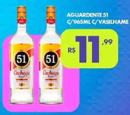 Lourencini Supermercados Aguardente 51  c/vasilhame oferta