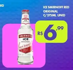 Lourencini Supermercados Ice smirnoff red original c/ unid oferta