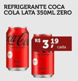 CenterBox Refrigerante coca cola lata  zero oferta