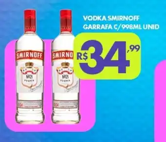 Lourencini Supermercados Vodka smirnoff garrafa c/ unid oferta