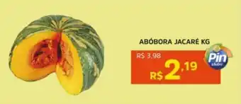 Pinheiro Supermercado Abóbora jacare oferta