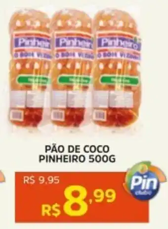 Pinheiro Supermercado Pão de coco pinheiro oferta